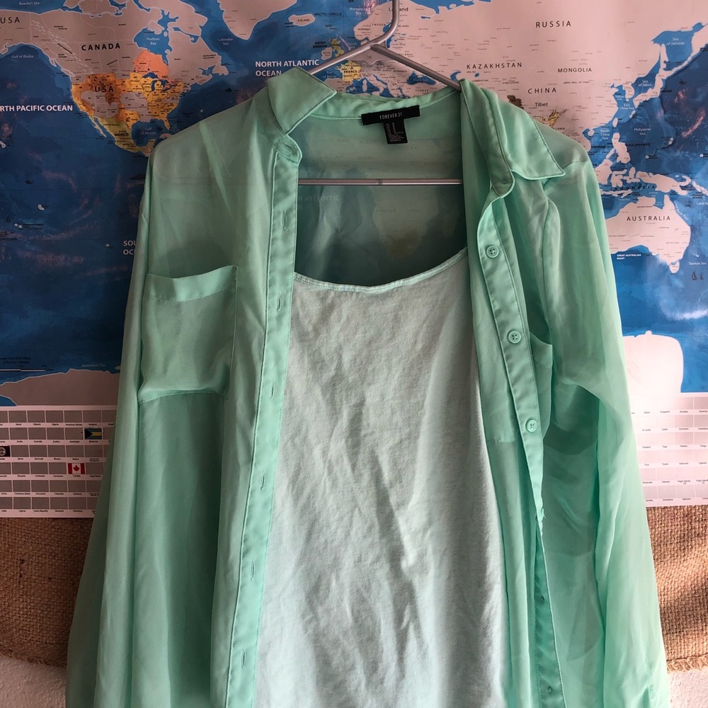 Sheer shirt